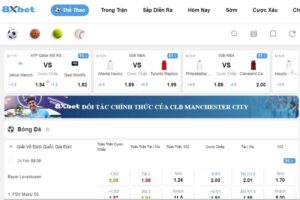 Sân chơi giải trí cá cược bóng đá tại nhà cái 8XBet